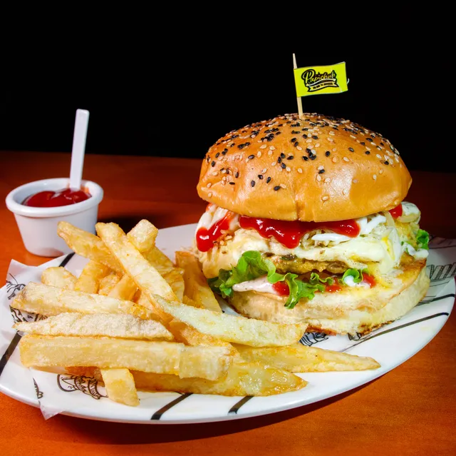 Burguer de Pollo de Papichulo